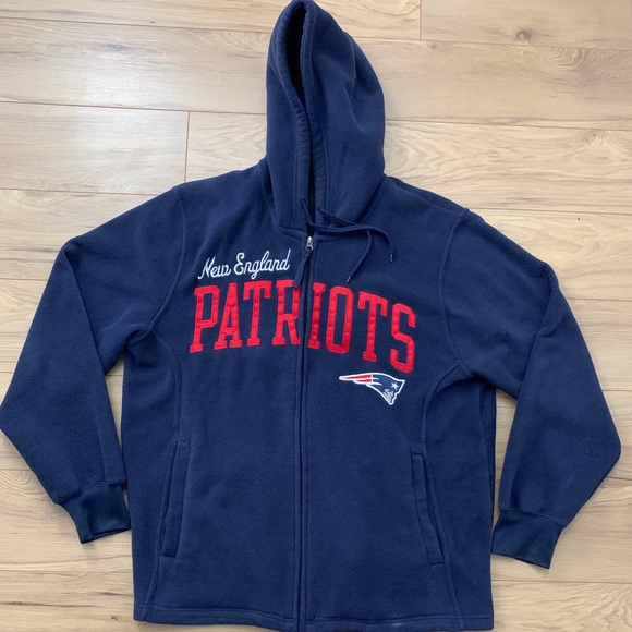 NFL Other - 🔹New England Patriots Fill-Zip Hoodie (Sz L)